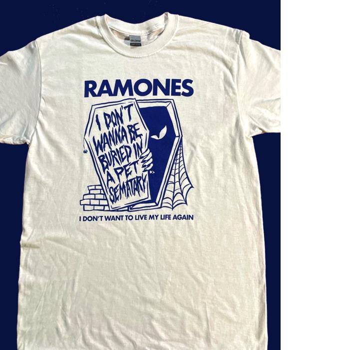 ramones pet sematary t shirt