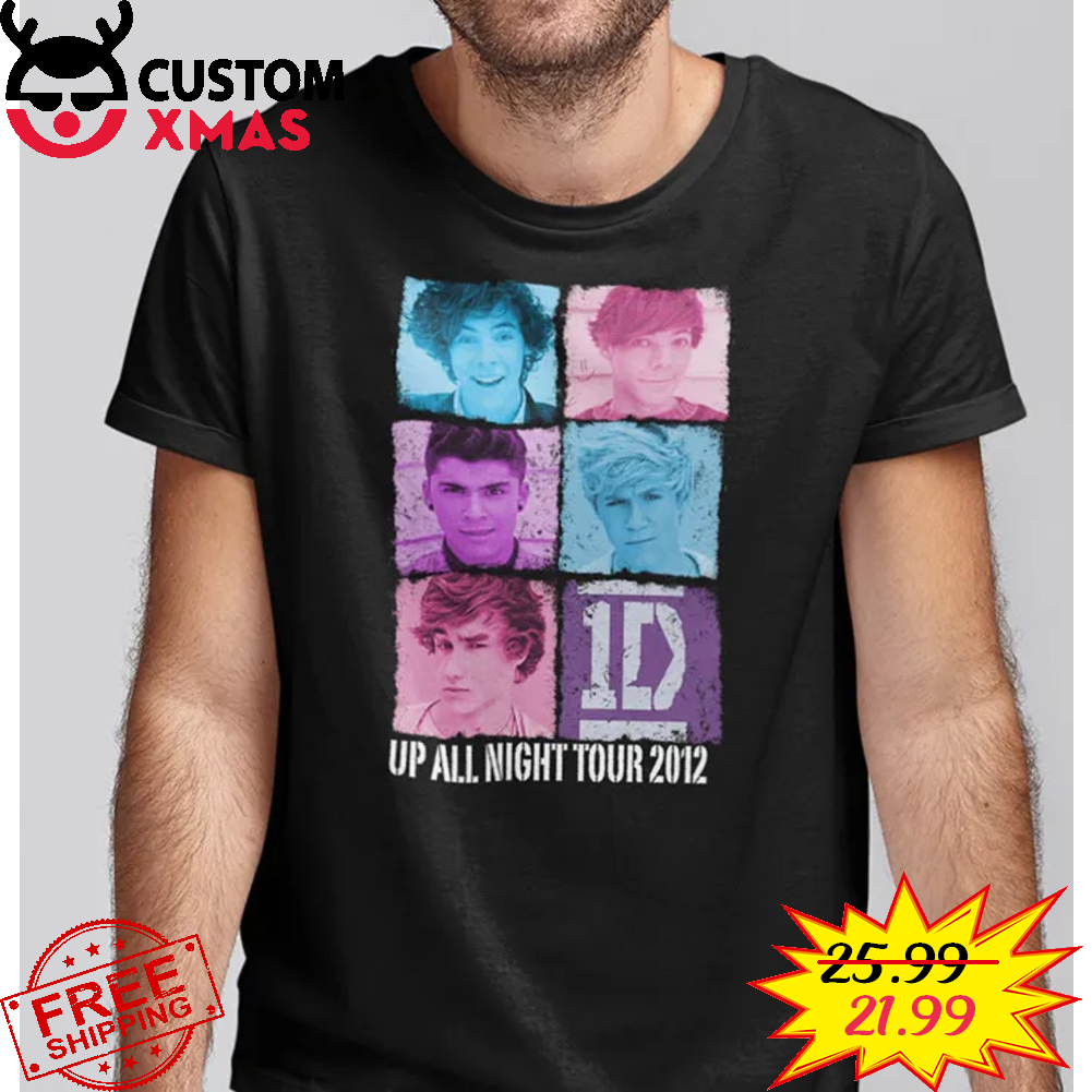 one direction up all night shirt