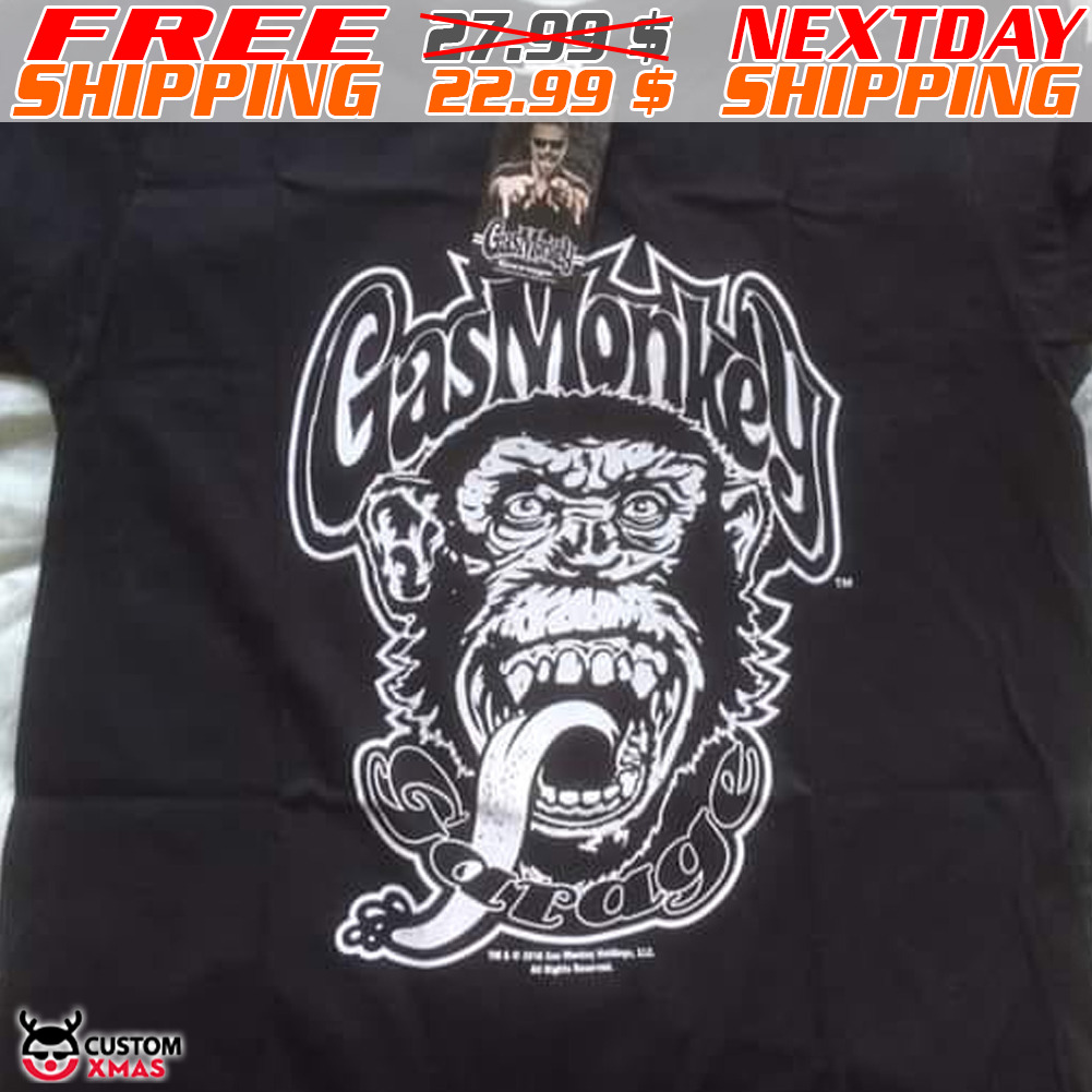 Tee shirt discount gas monkey homme