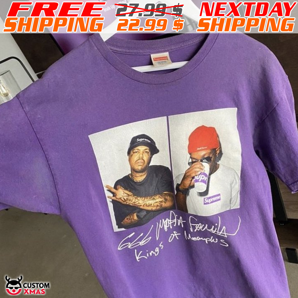 Supreme three outlet six mafia tee