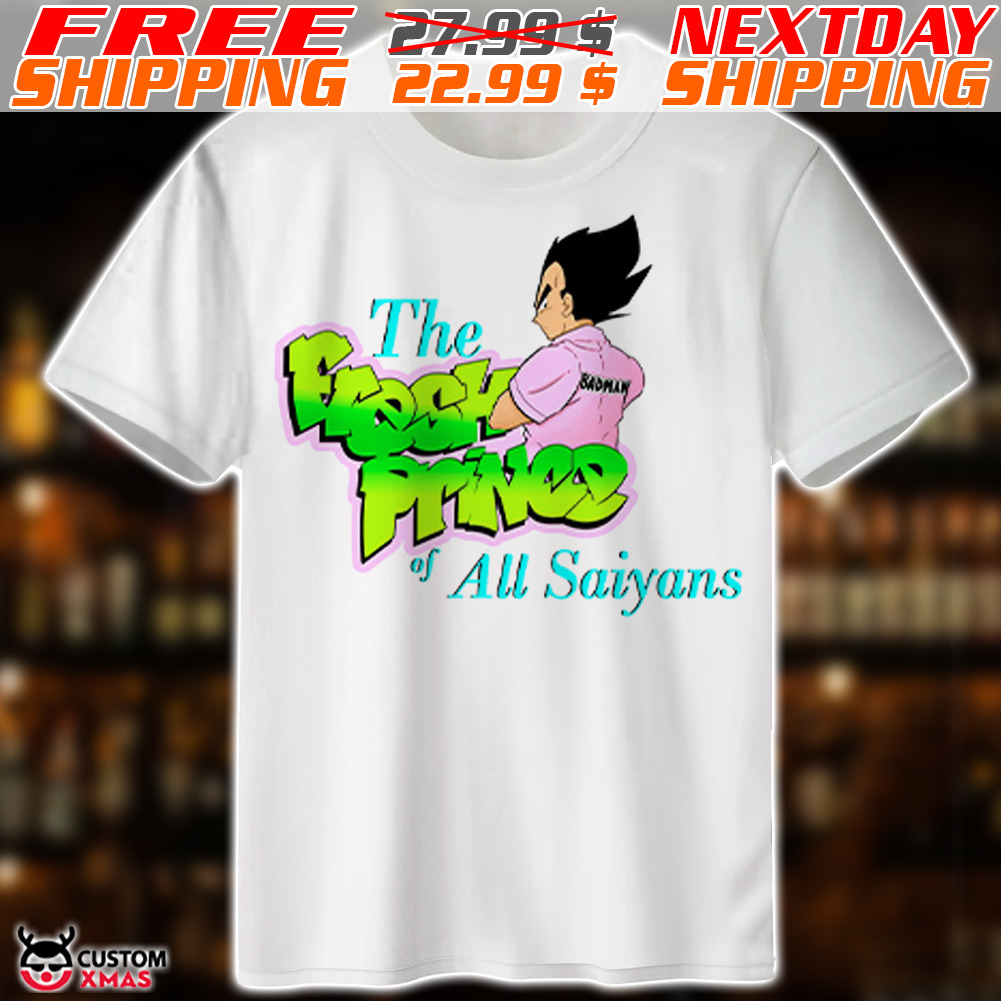 vegeta fresh prince shirt